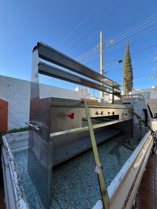 Mueble para tacos de barbacoa
